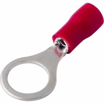 Наконечник кольцевой REXANT 8.4 мм 0.5-1.5 мм² изолированный красный Наконечник кольцевой REXANT 8.4 мм 0.5-1.5 мм² изолированный красный