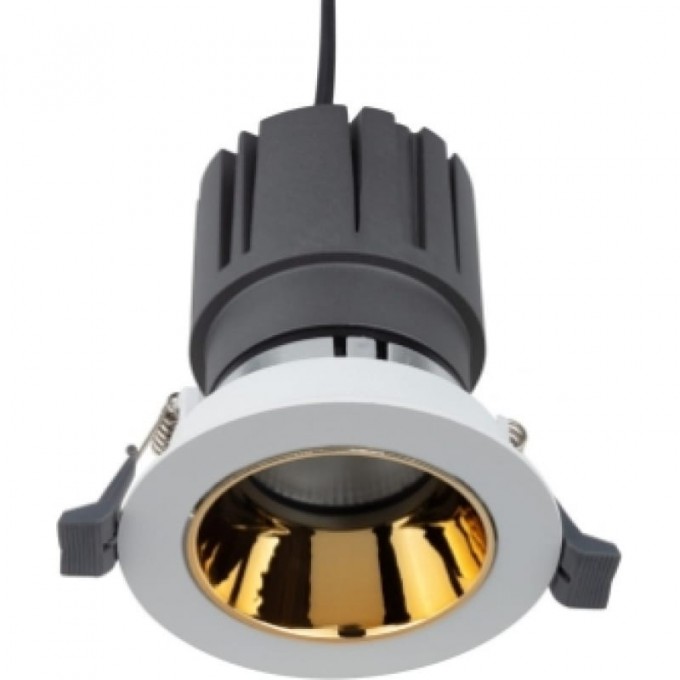 Светильник встраиваемый поворотный REXANT HORECA DARK LIGHT с антиослепляющим эффектом 12 Вт 4000 К LED GOLD 615-1001